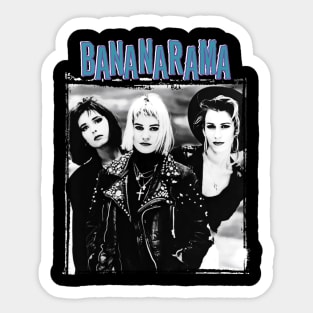 Bananarama Band Sticker